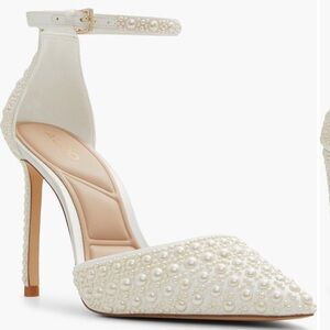 Aldo Deperla Pointed Toe Pump, 8.5 (Bridal, Wedding)